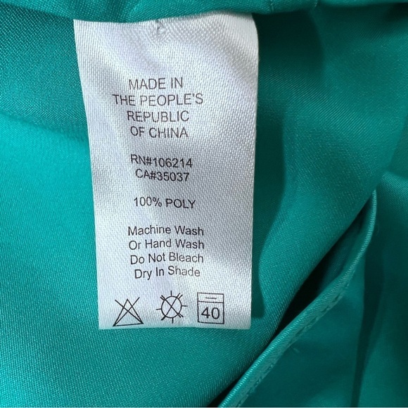 JOE’S Jeans Green Satin Racerback Tank Top Size Medium - Picture 6 of 8